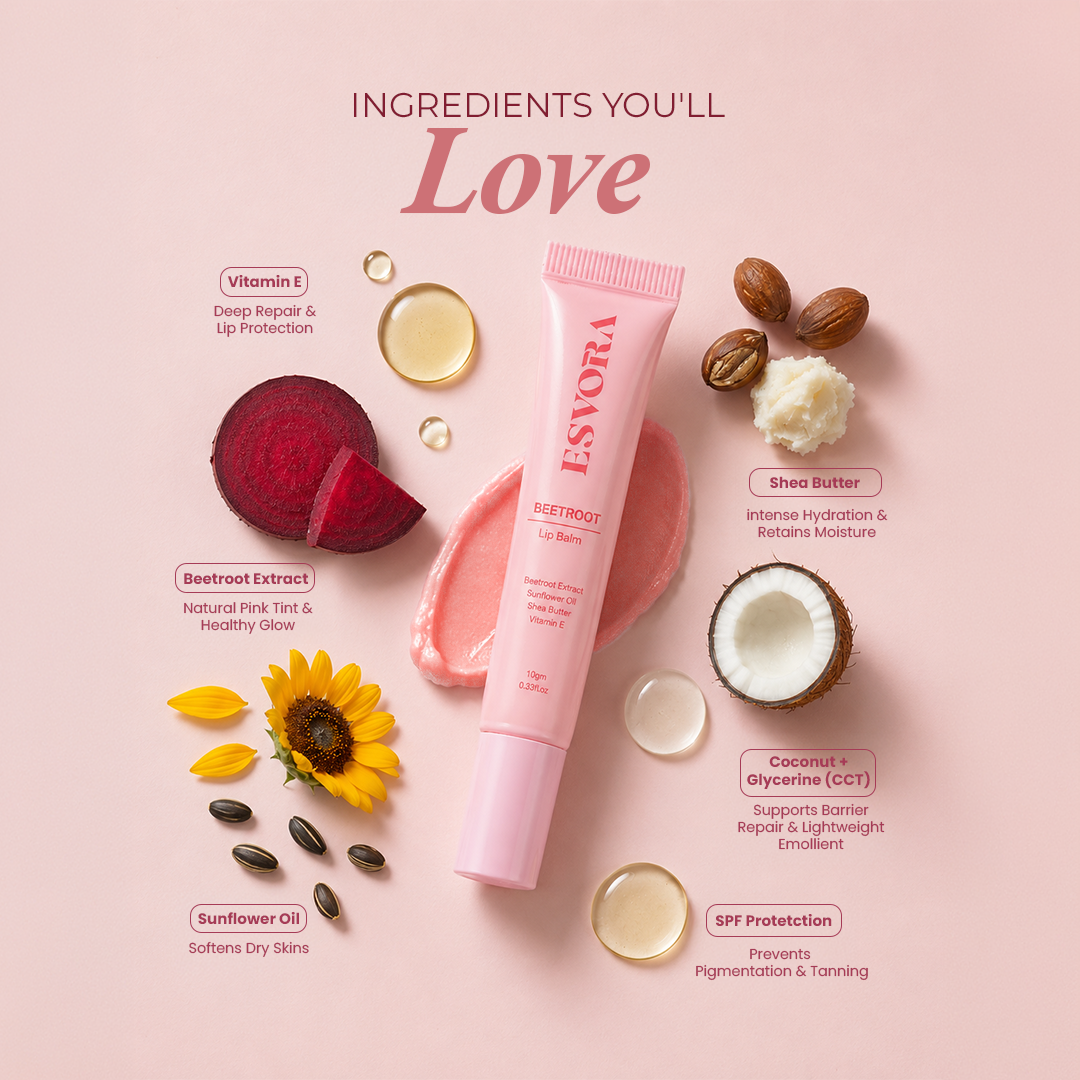 BEETROOT LIP BALM (No-Tint Lip Balm)
